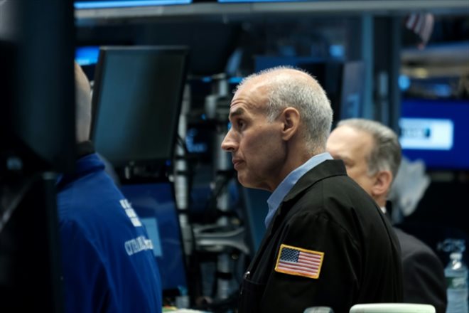 Des opérateurs du New York Stock Exchange