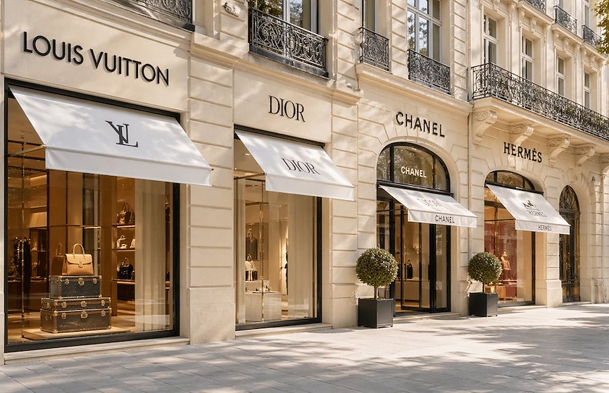 Enseignes de luxe françaises