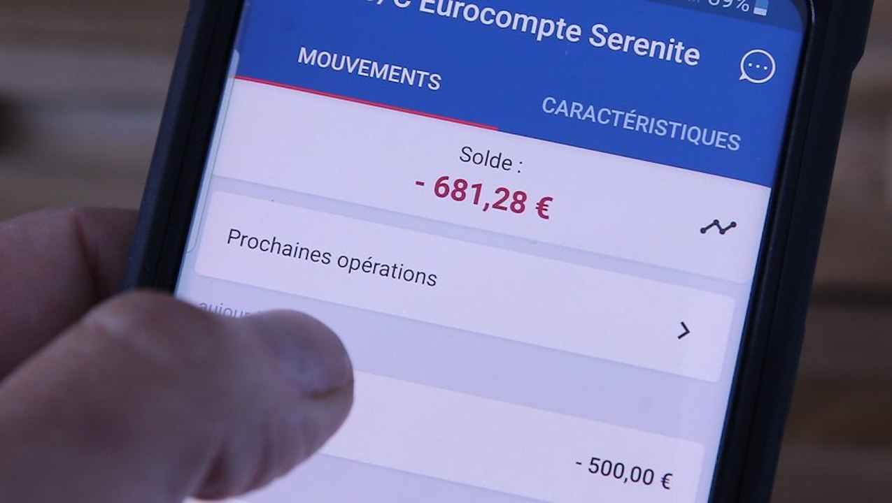 Photo: ABC Bourse Panorabanques: 43% of French households face annual bank overdrafts