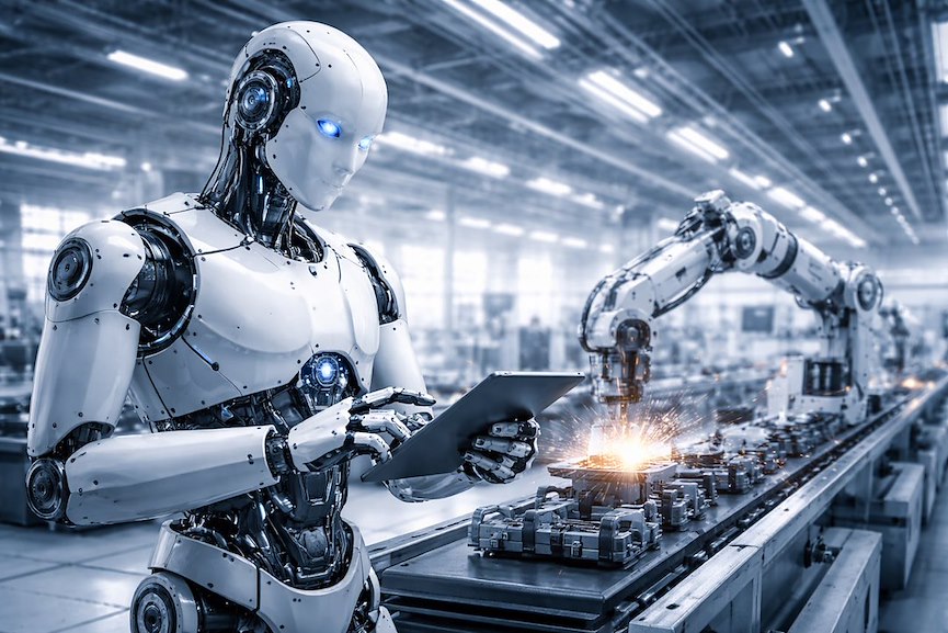 Robot humanoïde en Chine