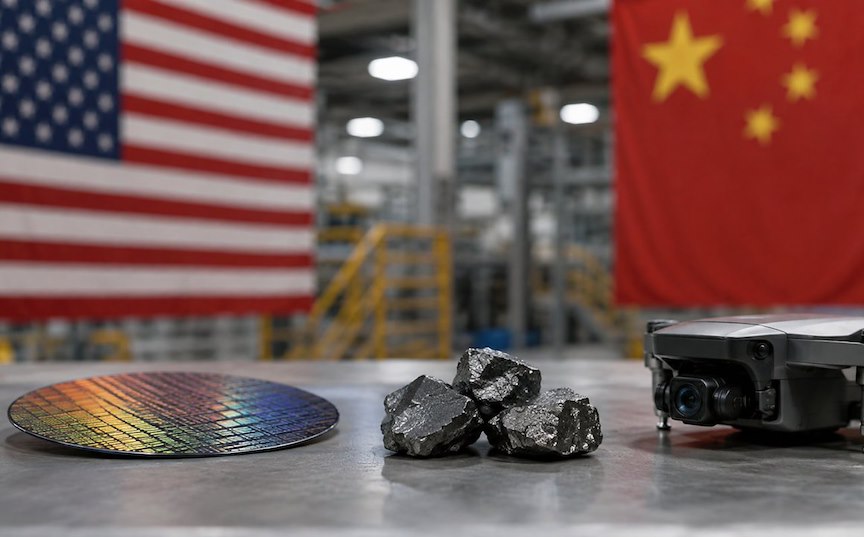 Chine USA bataille éco