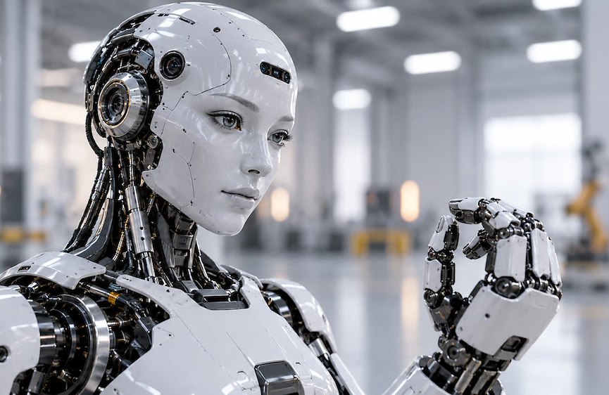 Le robot humano&iuml;de chinois