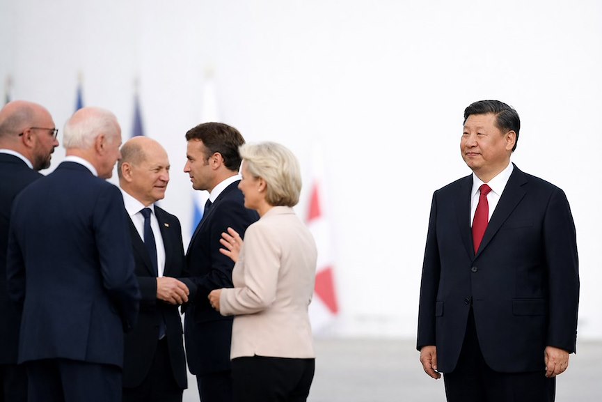 Xi Jinping isolé