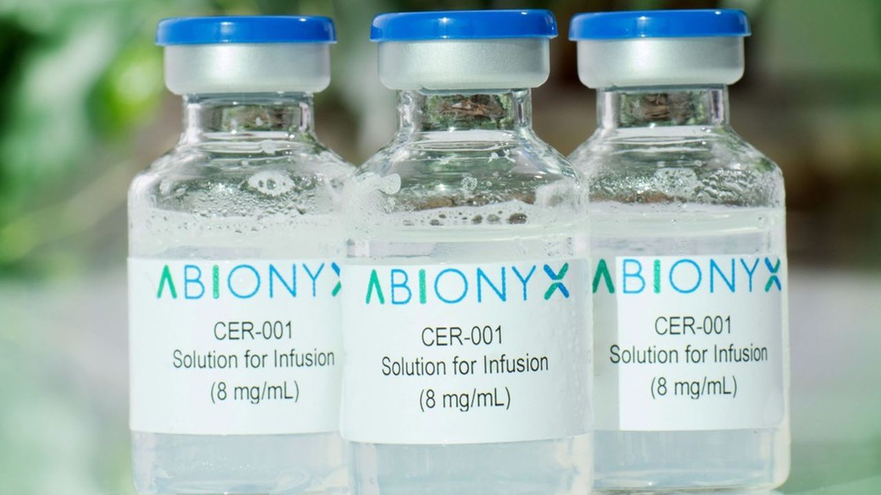 Cours  de l'action Abionyx Pharma en bourse visual data 5