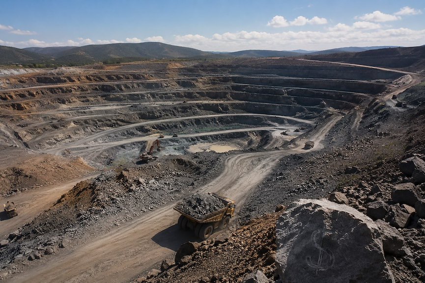 Mine à ciel ouvert