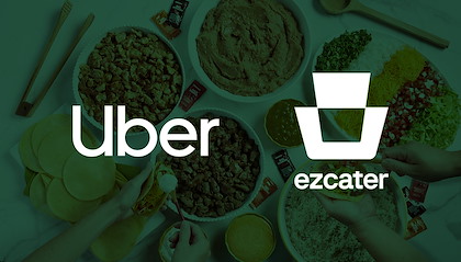 Uber débourse 2,3 milliards de dollars pour ezCater, le spécialiste de la restauration d'entreprise