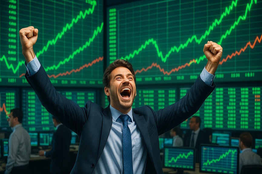 Trader euphorie